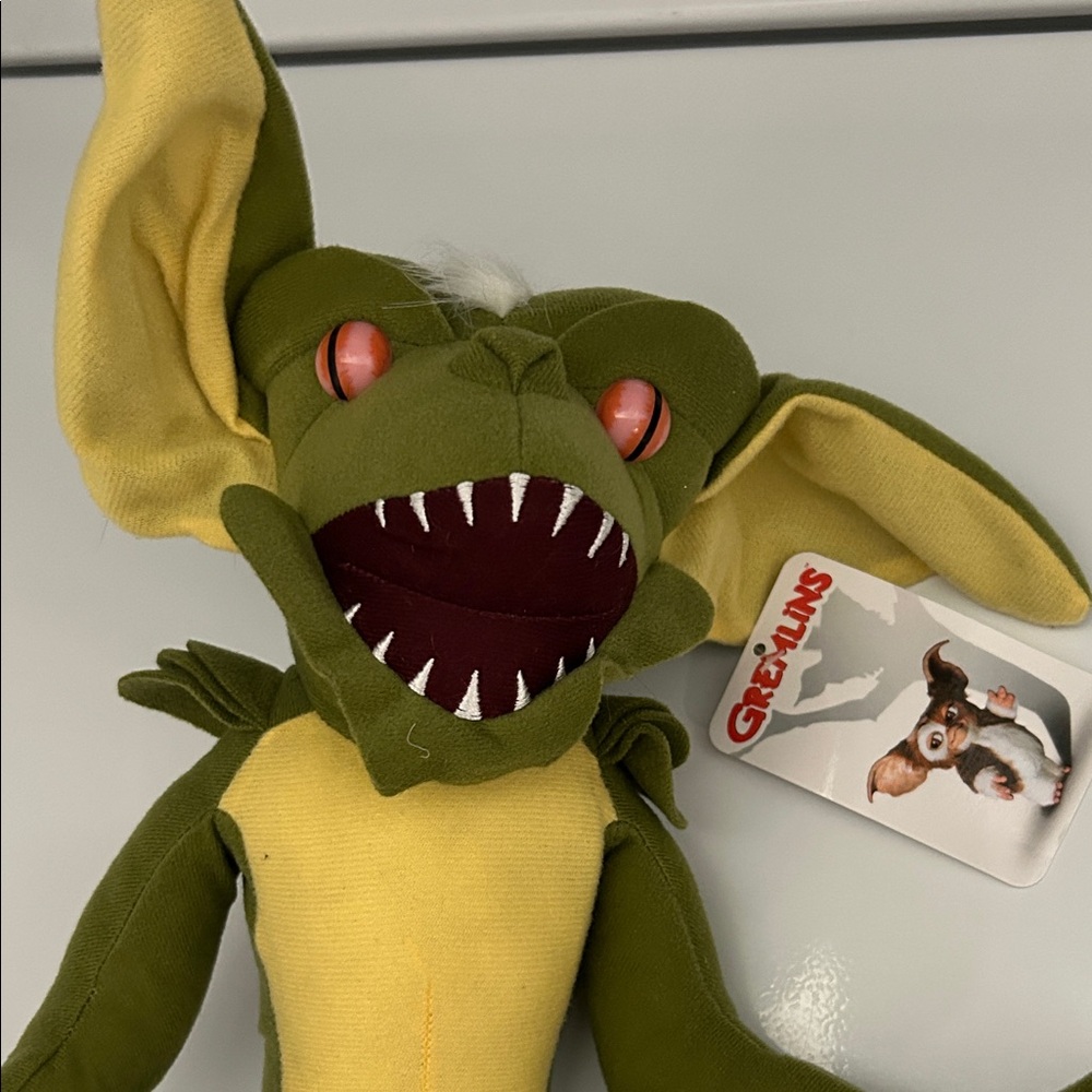 Gremlins Stripe Green and Yellow Stuffed Toy - Picture 2 of 7